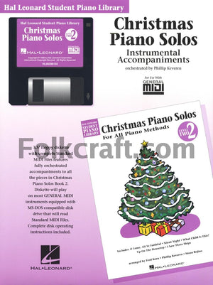 Christmas Piano Solos  Level 2  GM Disk: Hal Leonard Student Piano Library,New