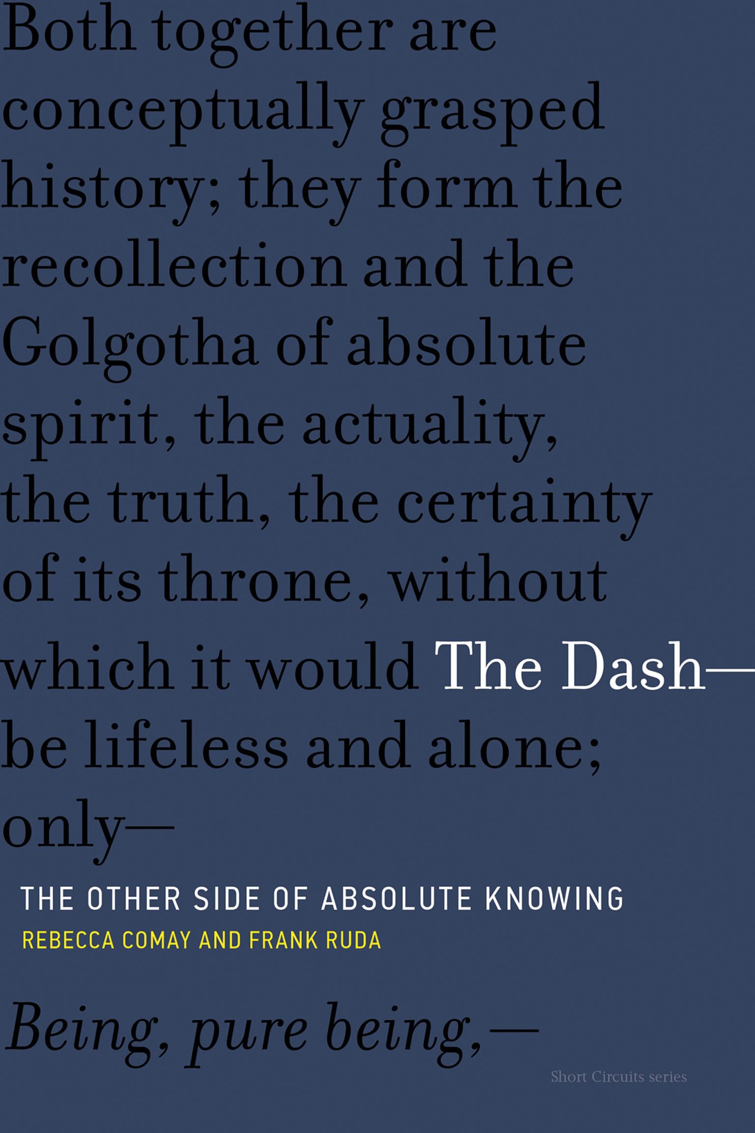 The DashThe Other Side of Absolute Knowing (Short Circuits),Used
