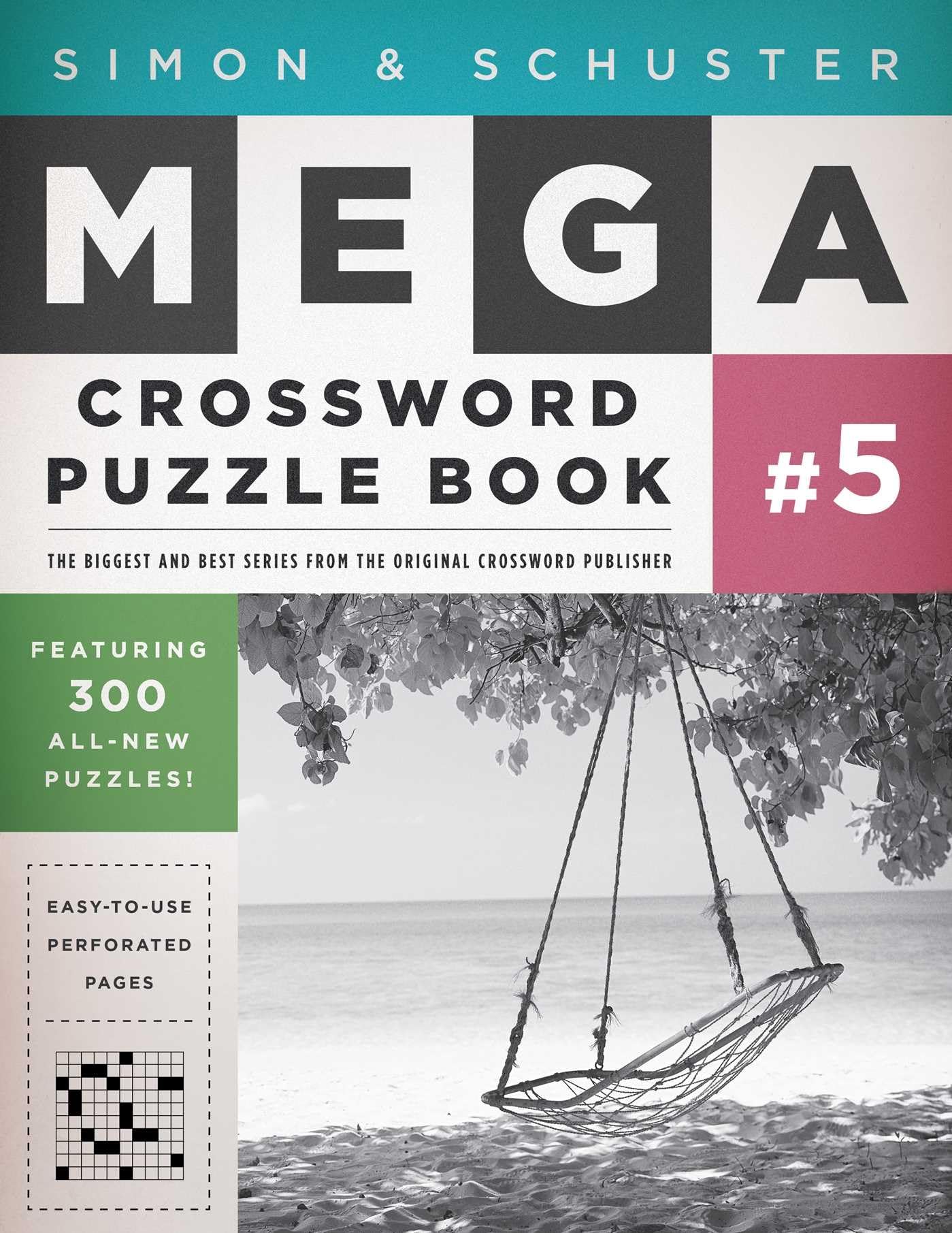 Simon & Schuster Mega Crossword Puzzle Book #5 (5) (S&S Mega Crossword Puzzles),New
