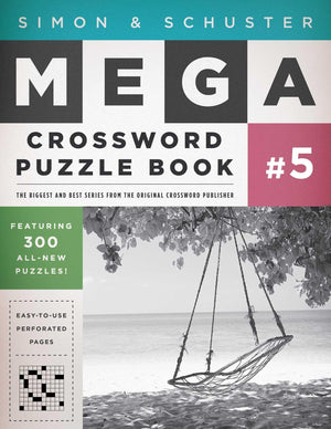 Simon & Schuster Mega Crossword Puzzle Book #5 (5) (S&S Mega Crossword Puzzles),New