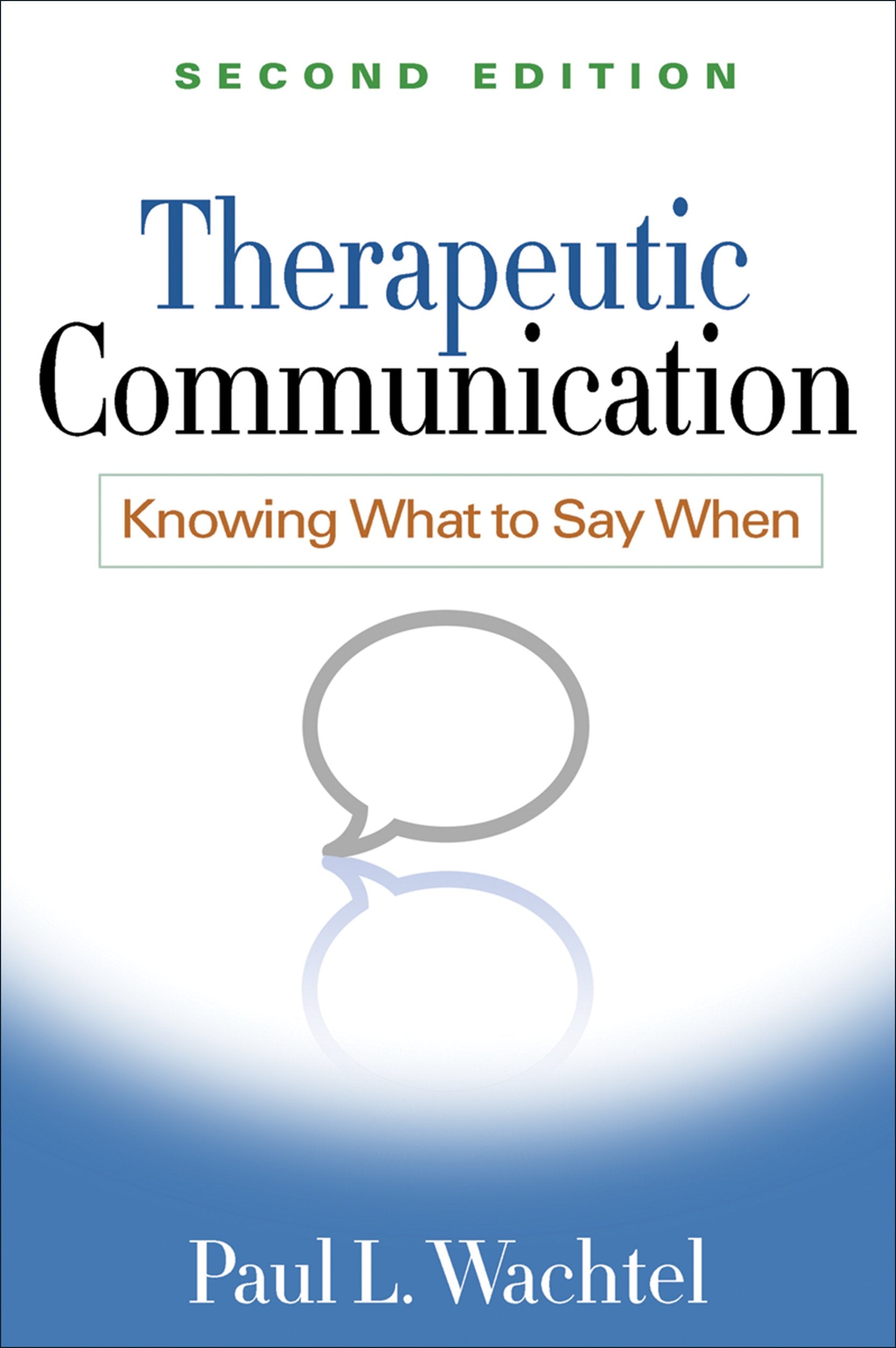 Therapeutic Communication: Knowing What to Say When,Used