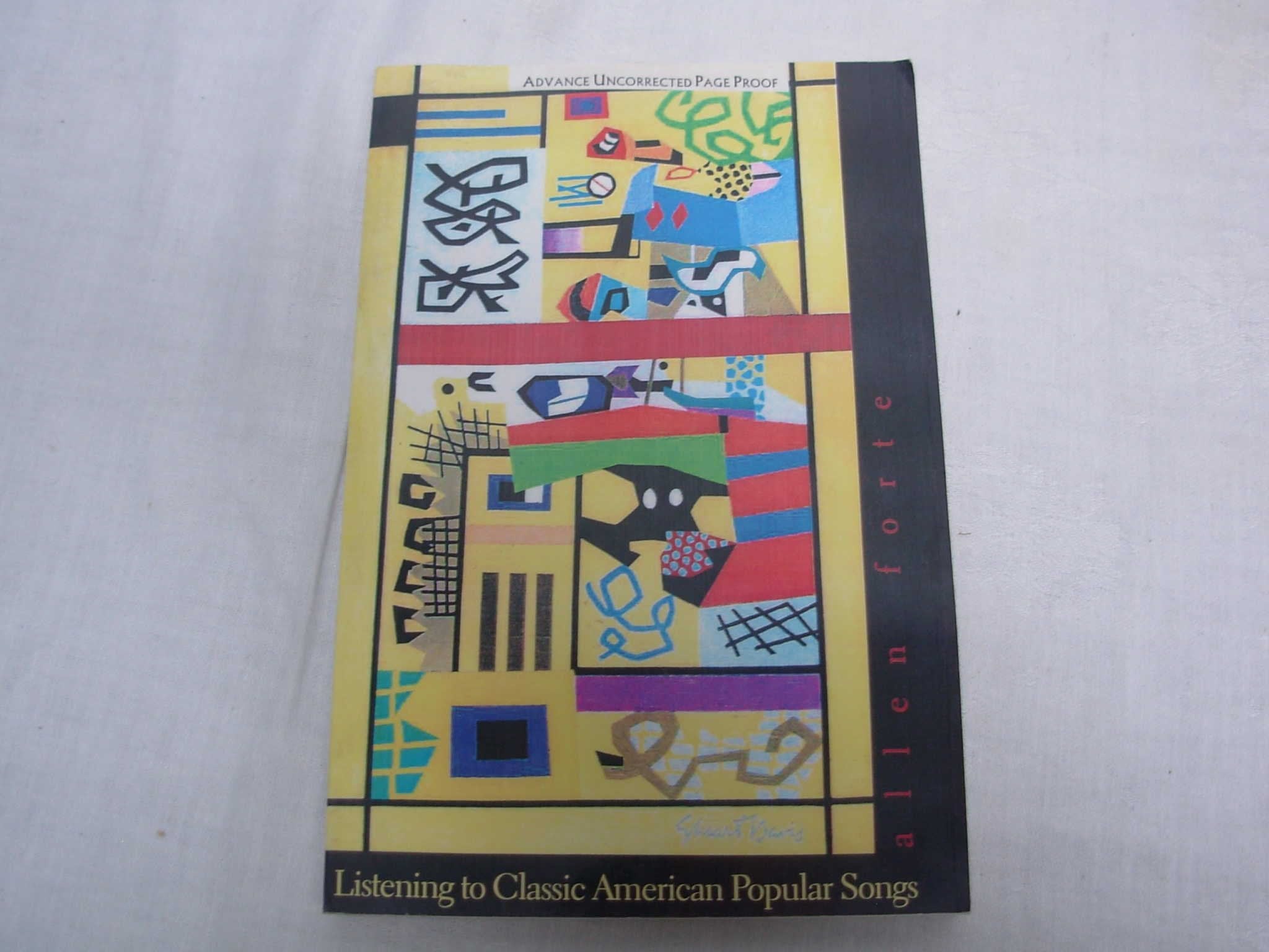 Listening To Classic American Popular Songs-new