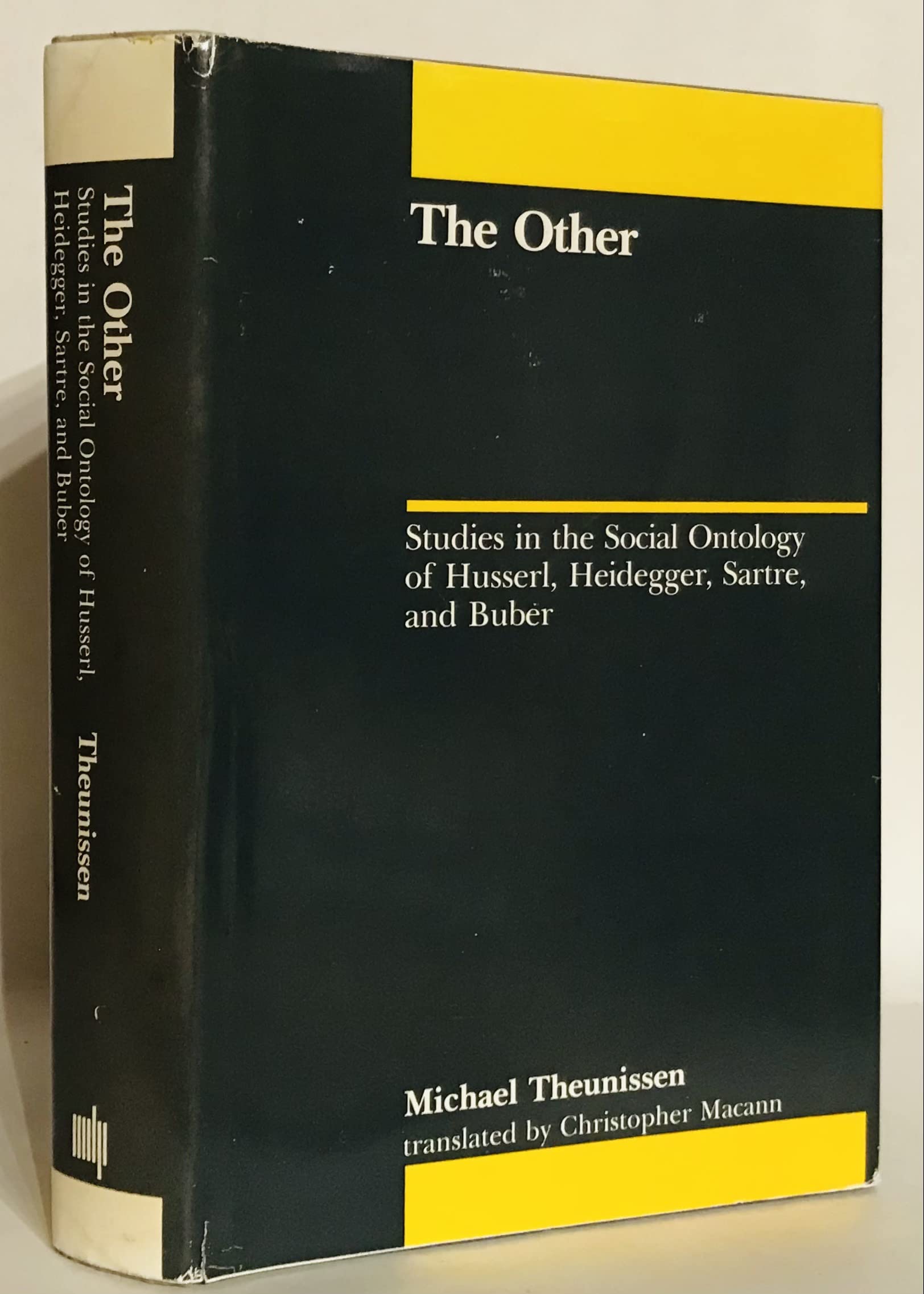 The other: Studies in the social ontology of Husserl, Heidegger, Sartre, and Buber (Studies in contemporary German social though