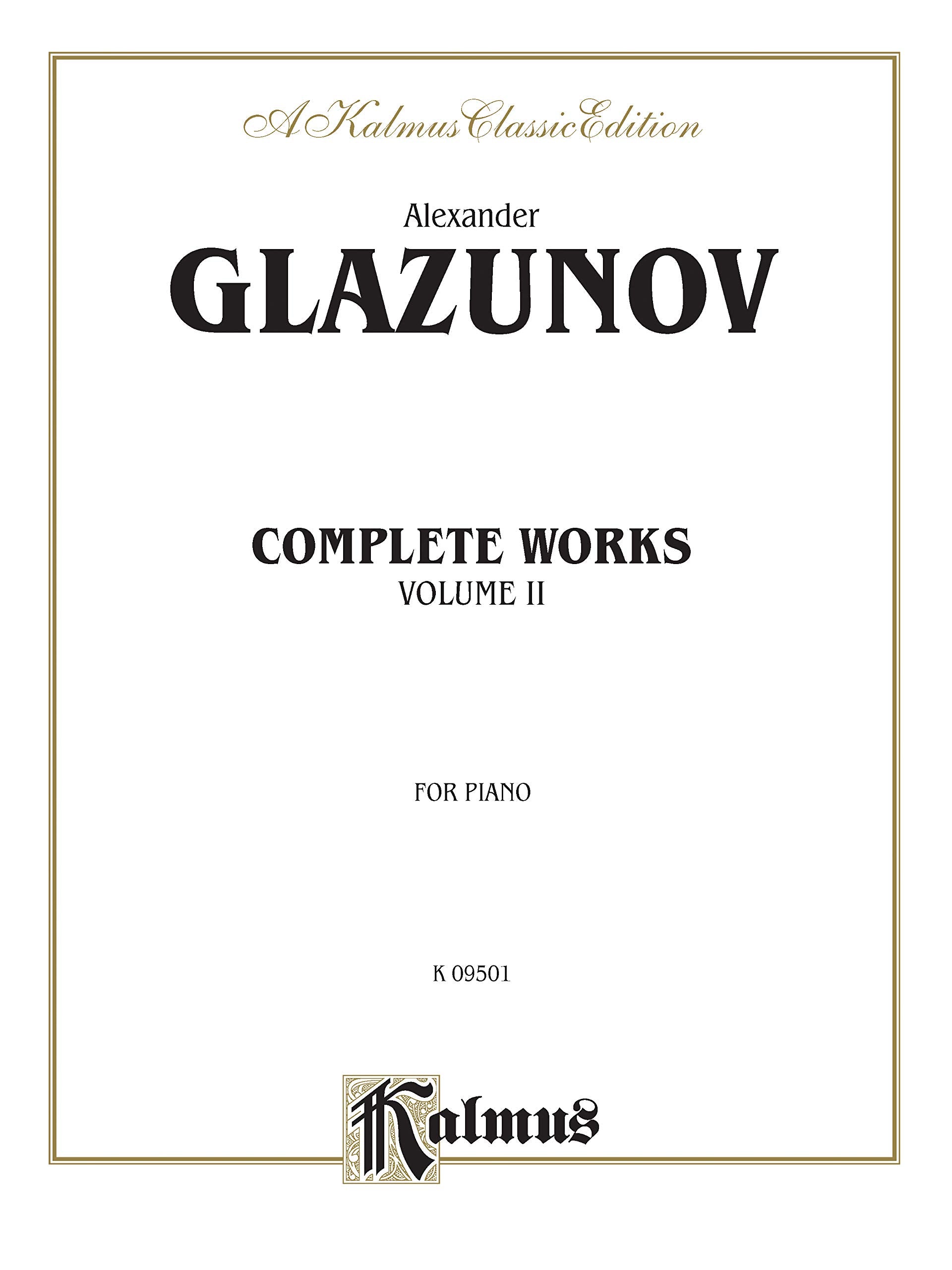 Complete Works, Vol 2 (Kalmus Edition, Vol 2),Used