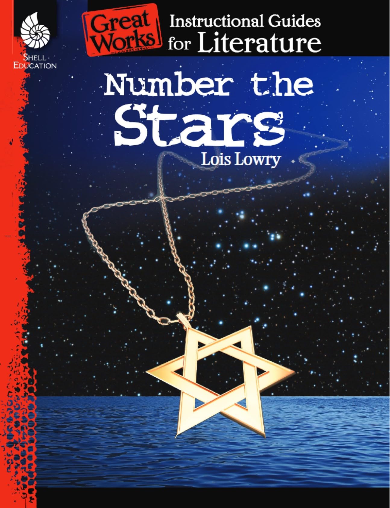 Number the Stars: An Instructional Guide for Literature  Novel Study Guide for Elementary School Literature with Close Reading ,Used