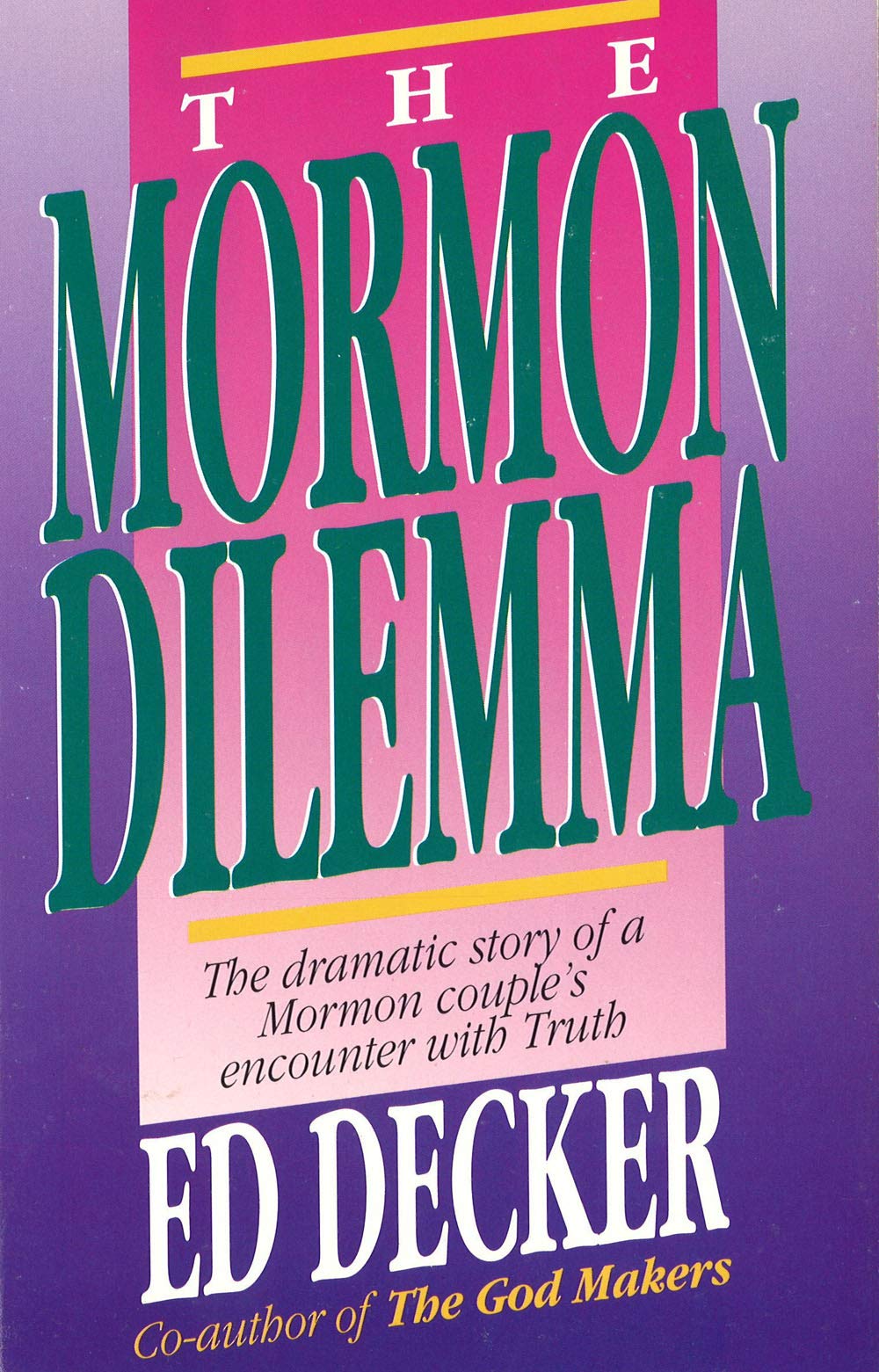 The Mormon Dilemma,Used