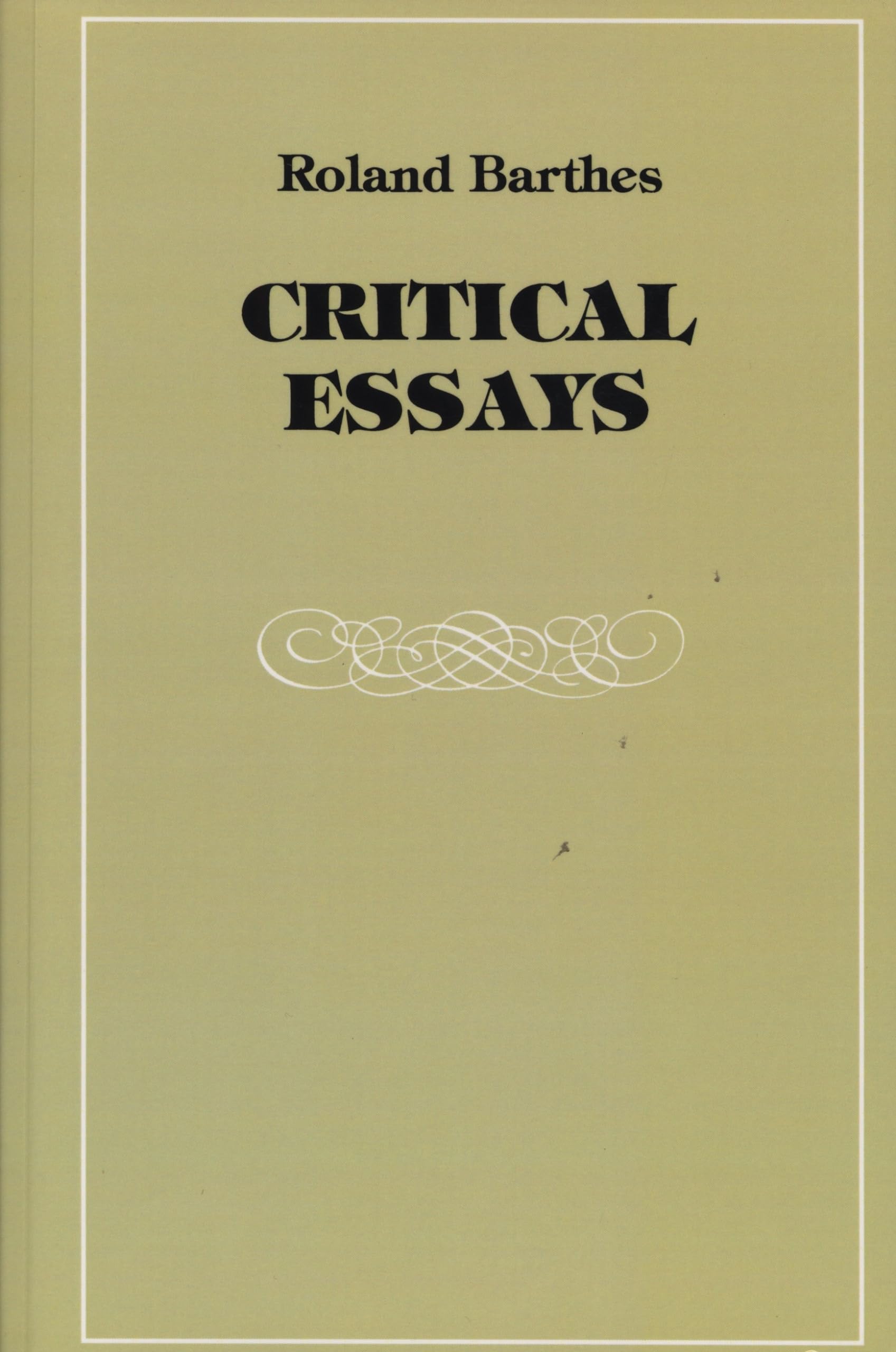 Critical Essays,Used