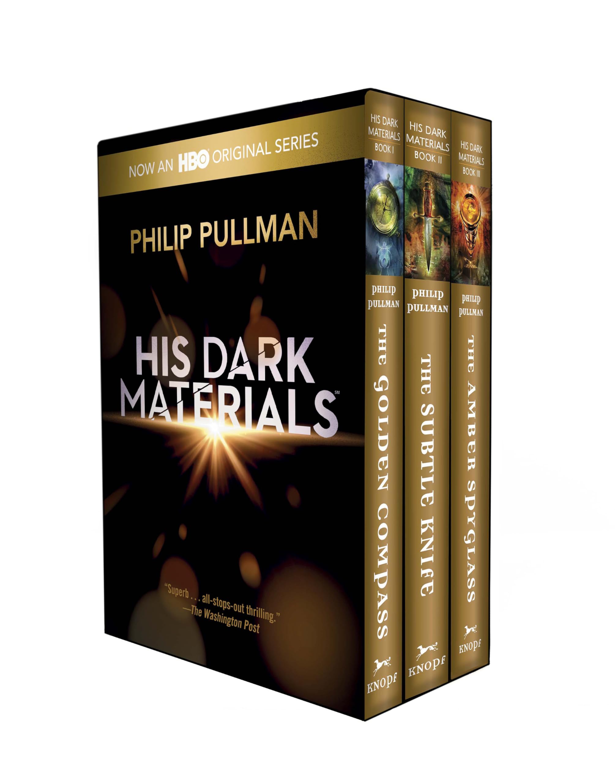 His Dark Materials Trade Paper Boxed Set: The Golden Compass, The Subtle Knife, The Amber Spyglass (His Dark Materials , No. 1