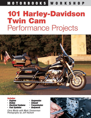 101 HarleyDavidson Twin Cam Performance Projects (Motorbooks Workshop),Used