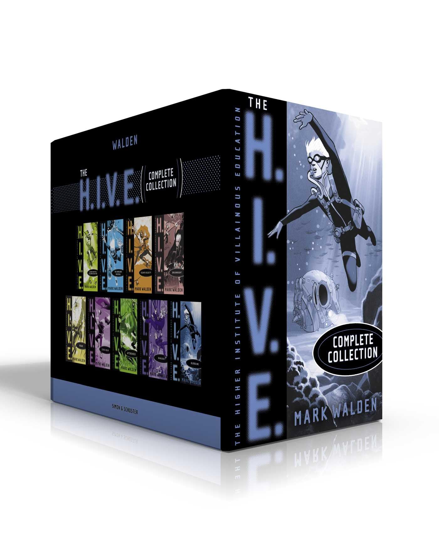 The H.I.V.E. Complete Collection (Boxed Set): H.I.V.E.; Overlord Protocol; Escape Velocity; Dreadnought; Rogue; Zero Hour; After,New