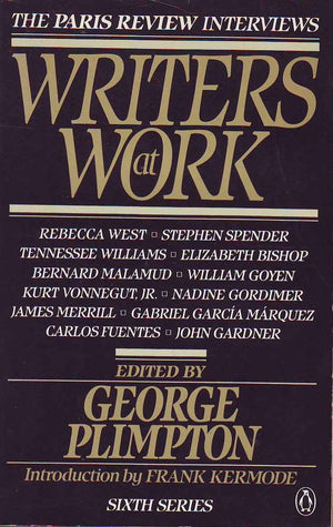 Writers at Work, 6th Series (The Paris Review Interviews),Used