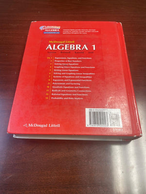 McDougal Littell Algebra 1 (McDougal Littell Mathematics),Used