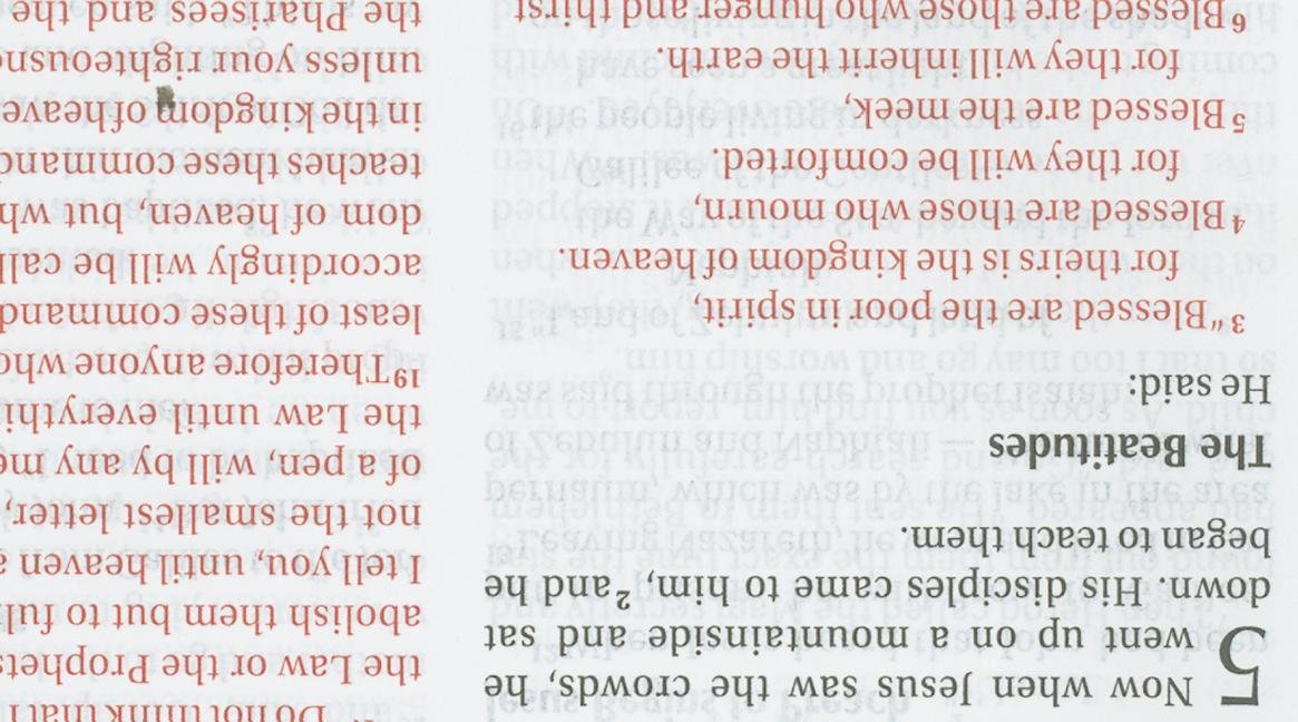 NIV, Fruit of the Spirit Bible, Leathersoft, Purple/Green, Red Letter,Used