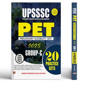 Upsssc Pet Group-C Preliminary Eligibility Test 2026 - 20 Practice Sets With Latest Solved Papers Include Questions Of Current Affairs