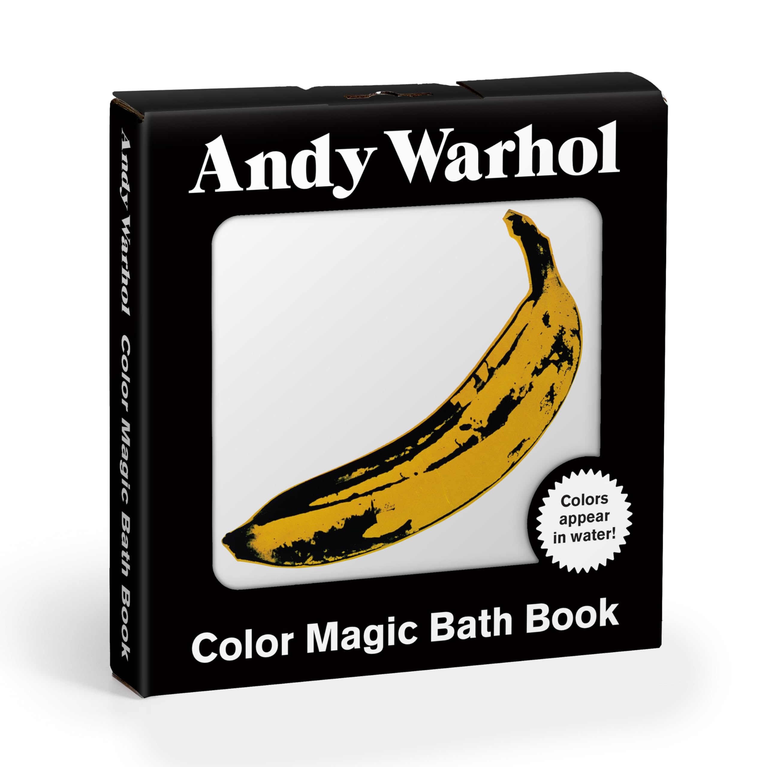 Andy Warhol Color Magic Bath Book: (Bath Time Books, Bath Books For Toddlers And Babies, Waterproof Books)-new