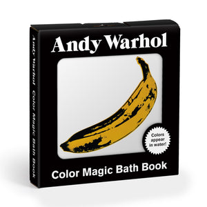 Andy Warhol Color Magic Bath Book: (Bath Time Books, Bath Books For Toddlers And Babies, Waterproof Books)-new