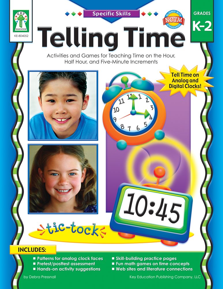 Telling Time, Grades K  2 (Specific Skills),Used