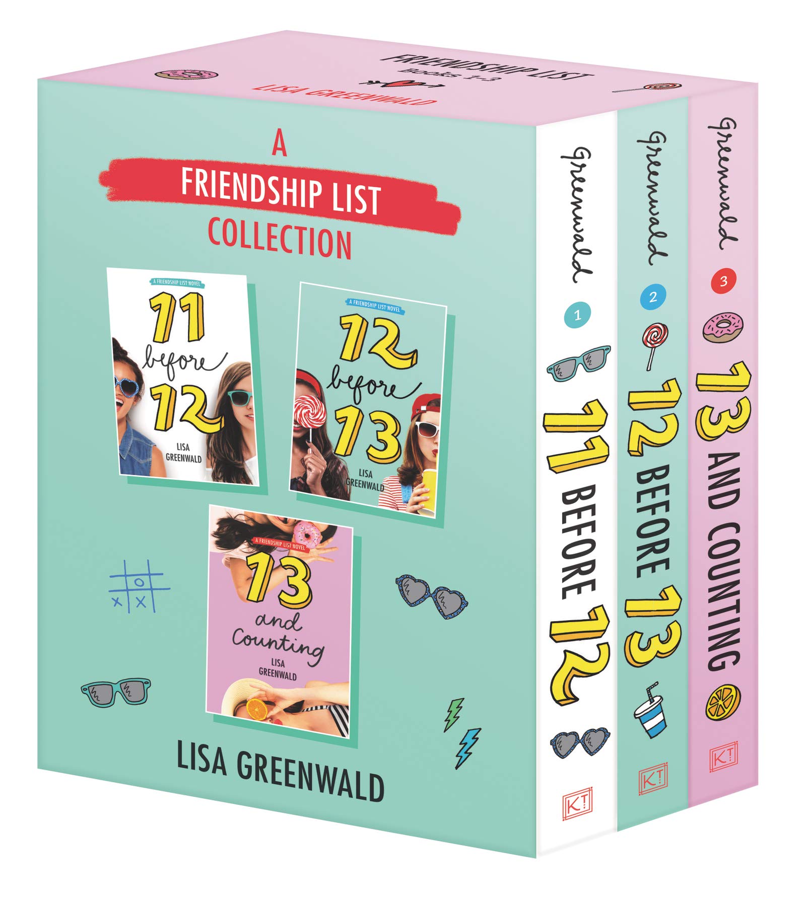 A Friendship List Collection 3Book Box Set: 11 Before 12, 12 Before 13, 13 and Counting,New