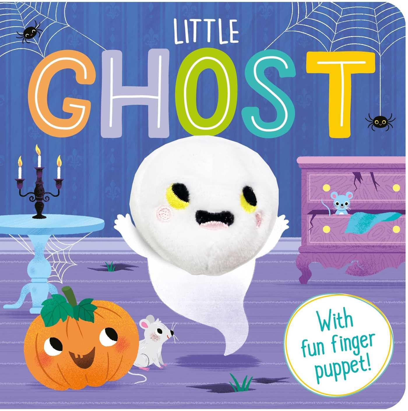Little Ghost: A Finger Puppet Board Book,New