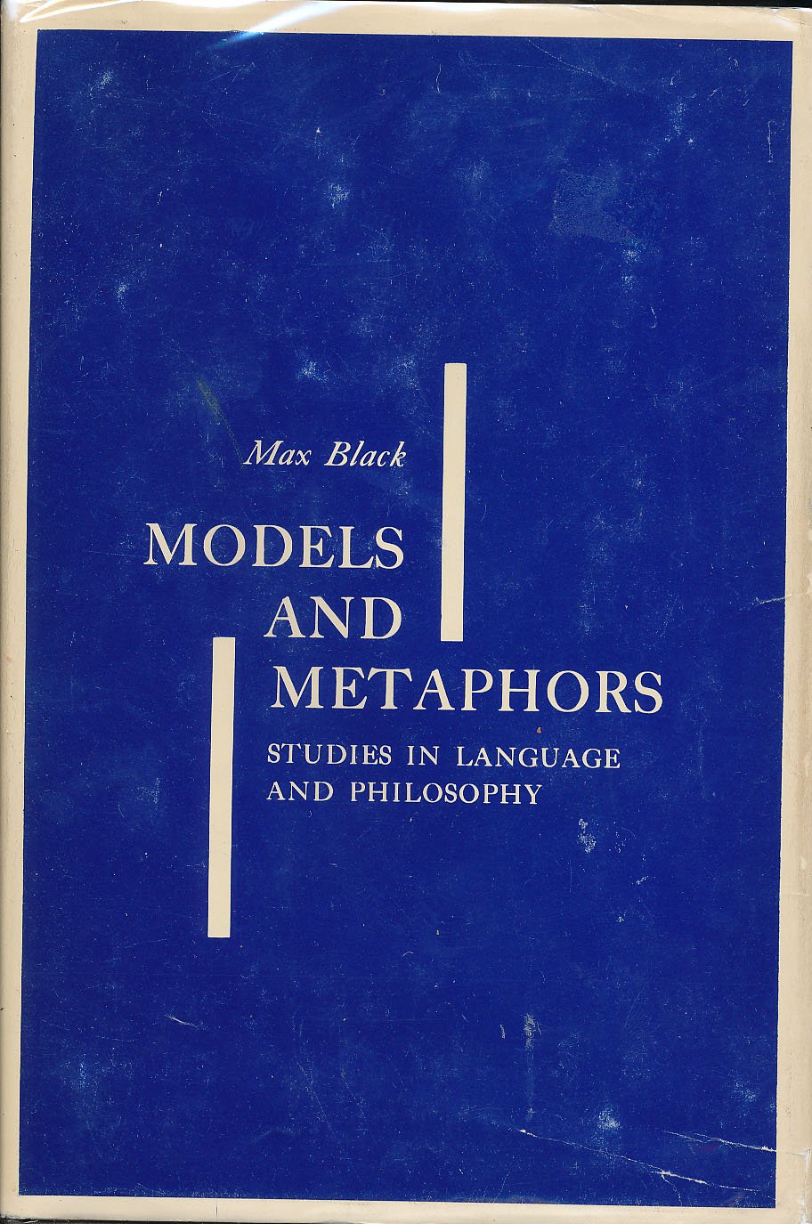 Models and Metaphors: Studies in Language and Philosophy,Used