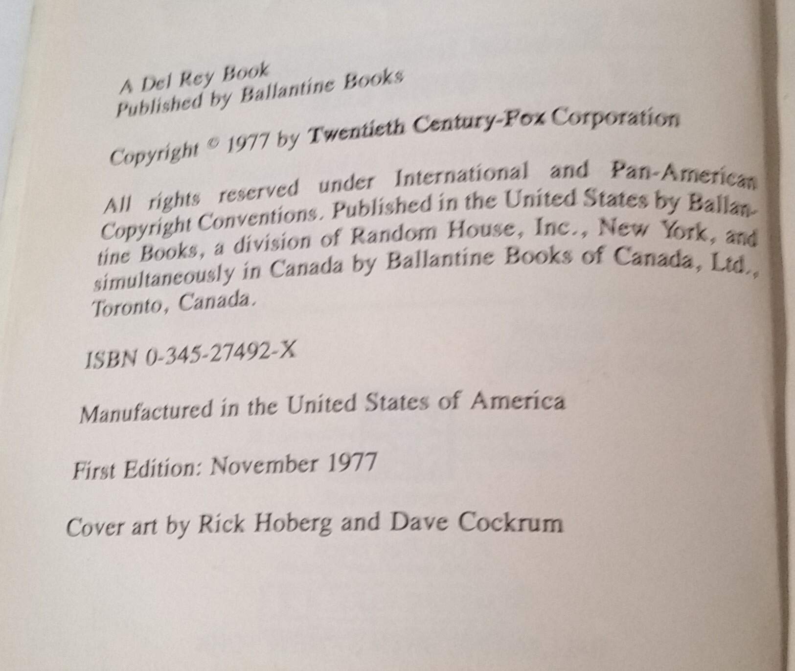 The Marvel Comics Illustrated Version Of Star Wars,Used