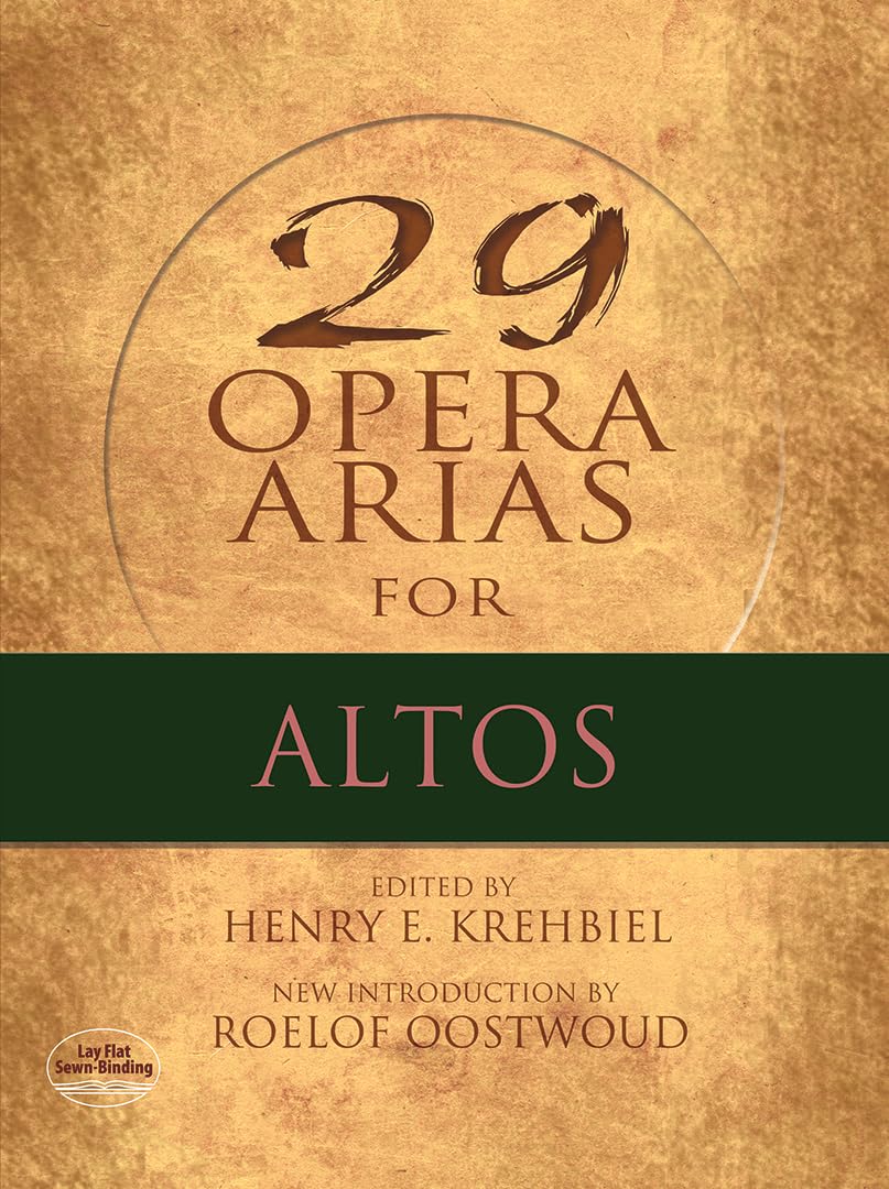 TwentyNine Opera Arias for Altos (Dover Opera Scores),Used