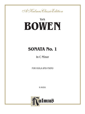 Sonata No. 1 in C Minor, Kalmus Edition,Used