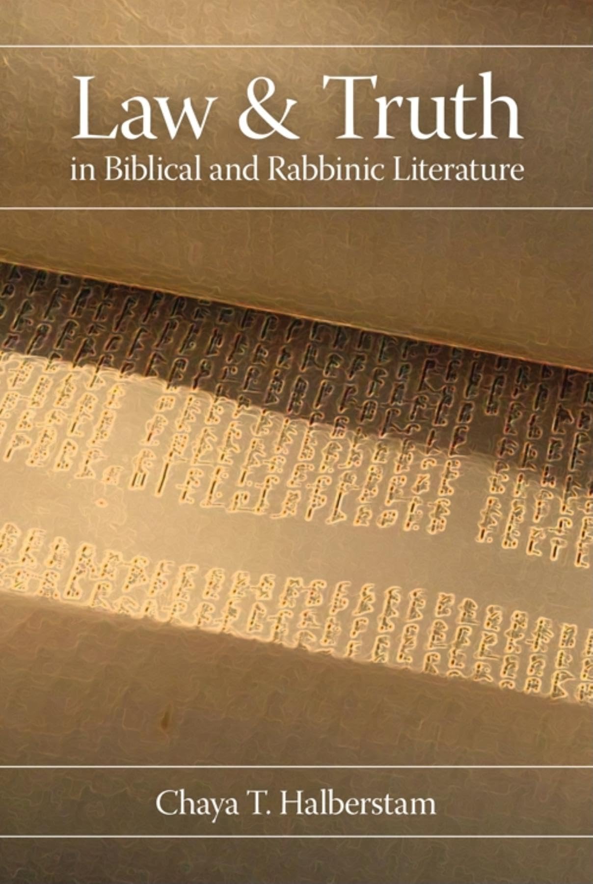 Law and Truth in Biblical and Rabbinic Literature,Used