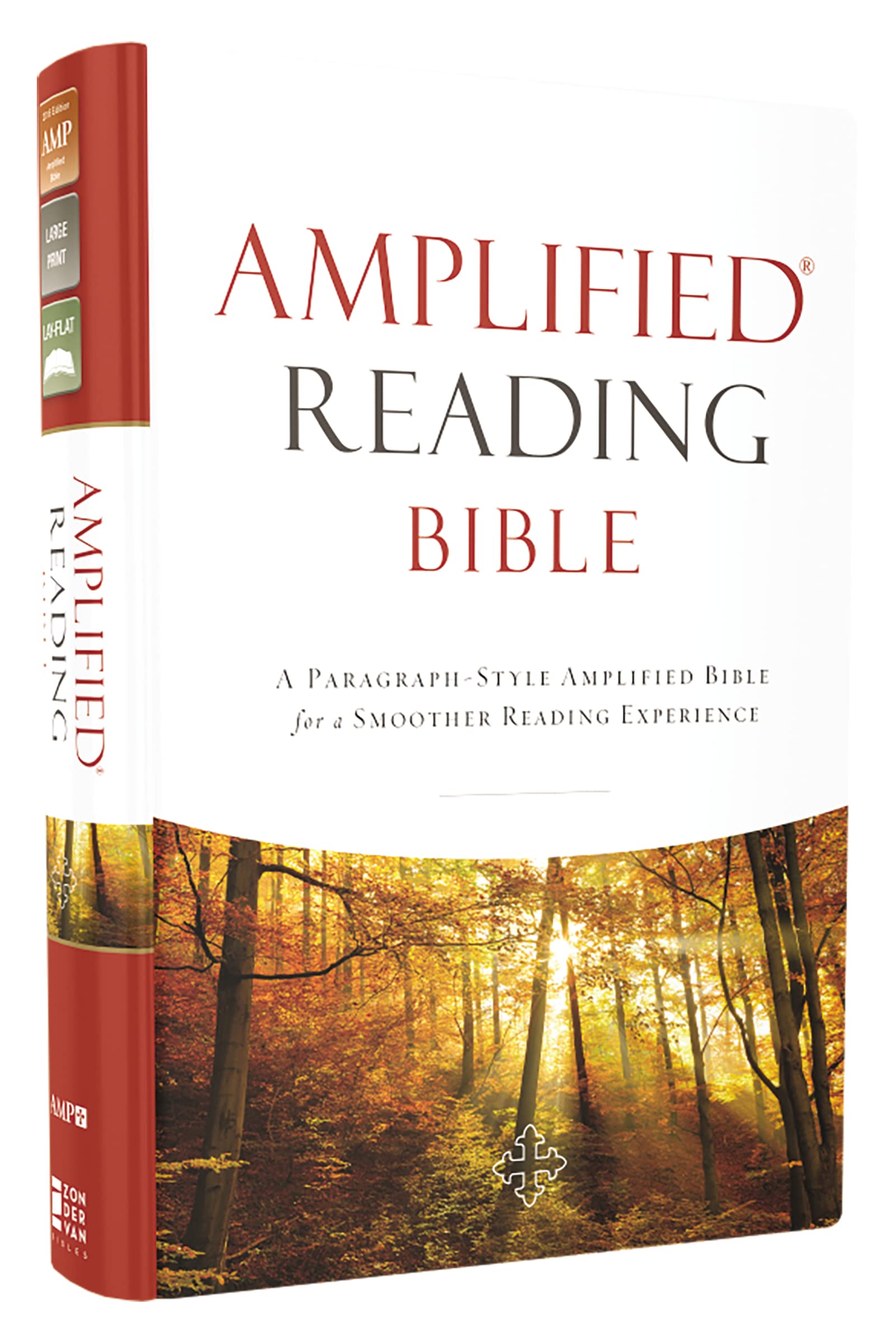 Amplified Reading Bible, Hardcover: A ParagraphStyle Amplified Bible for a Smoother Reading Experience,Used