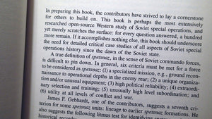 Inside Spetsnaz: Soviet Special Operations : A Critical Analysis,Used