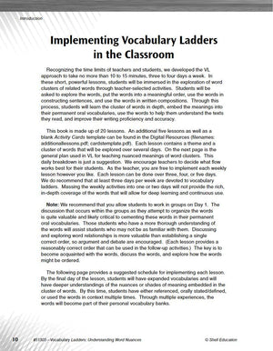 Vocabulary Ladders: Understanding Word Nuances Level 4,Used