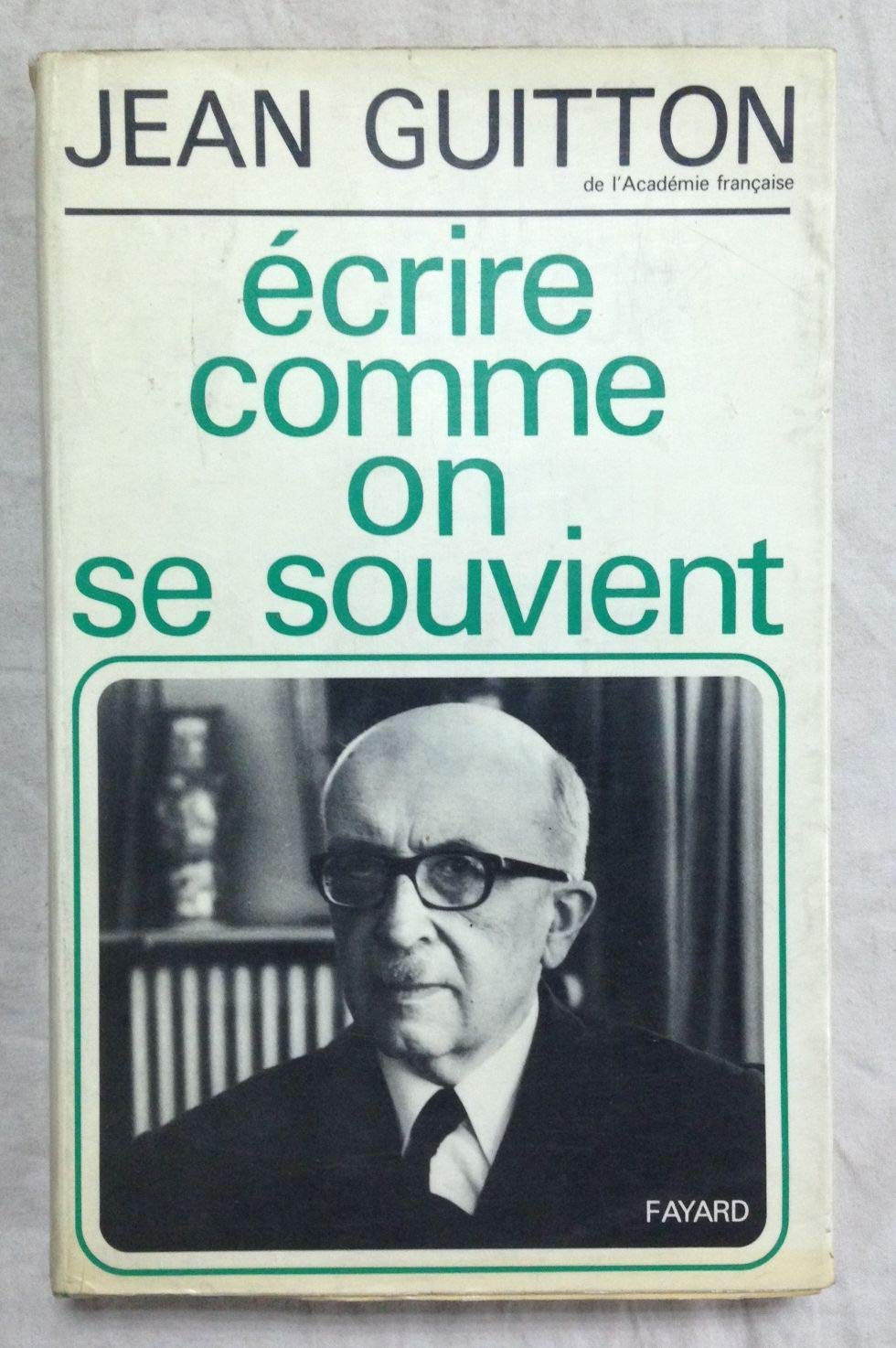 Ecrire comme on se souvient,Used