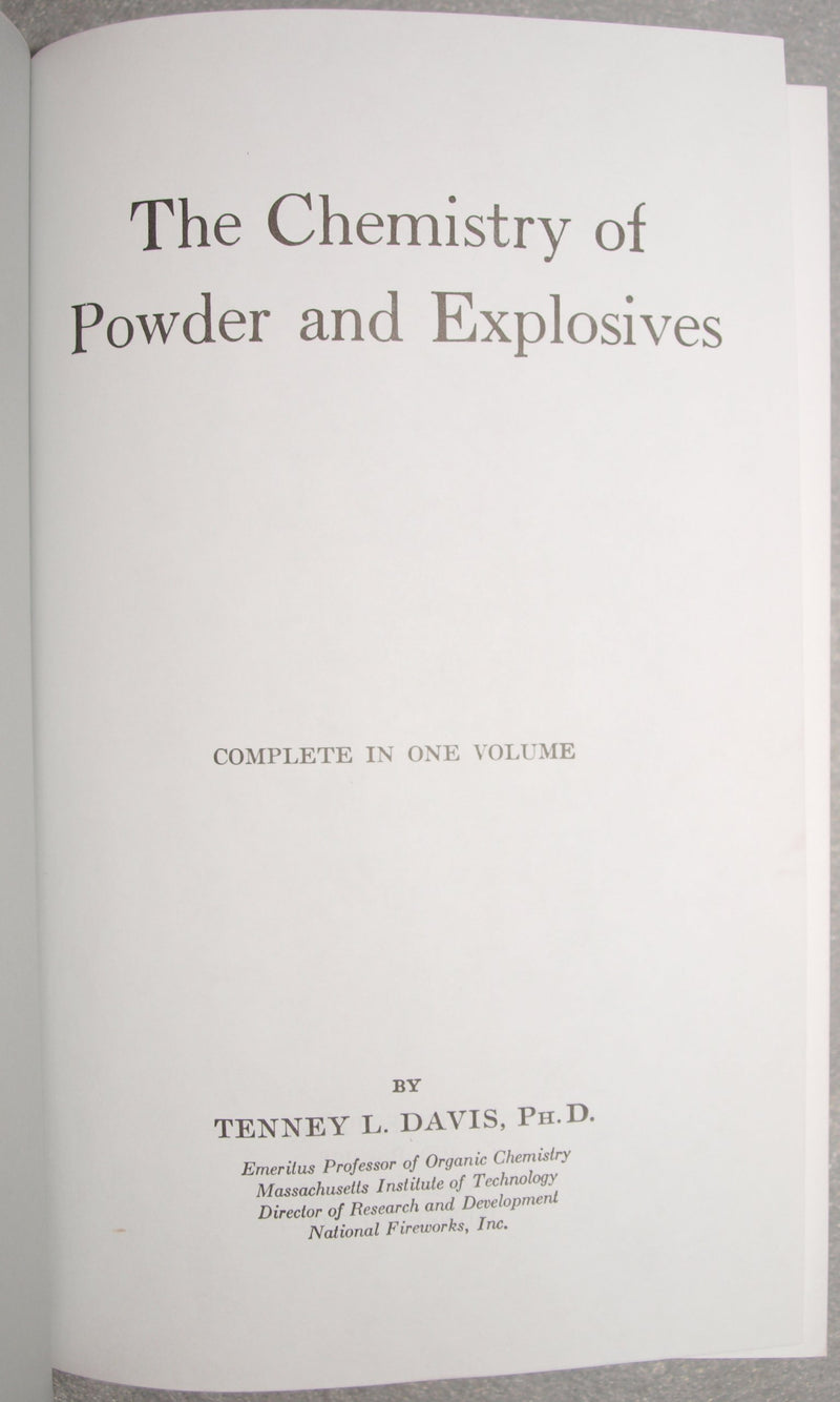 The Chemistry of Powder and Explosives,New
