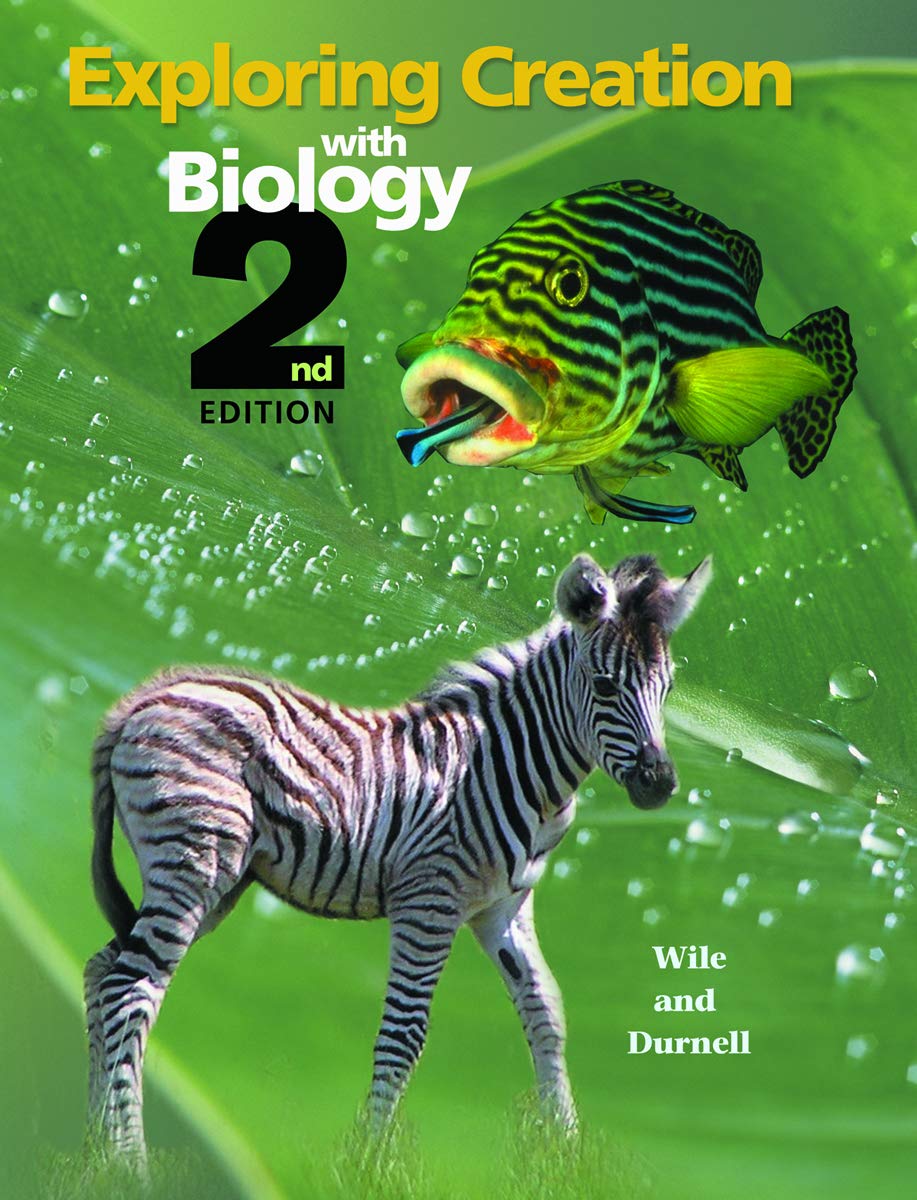 Exploring Creation with Biology 2nd Edition, Textbook,Used