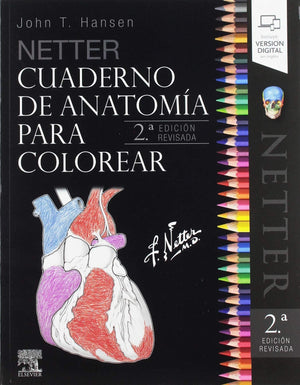 Netter Cuaderno De Anatoma Para Colorear (2 Ed.)