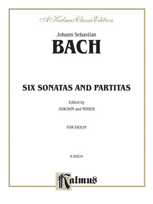 Six Sonatas and Partitas (Kalmus Edition),Used
