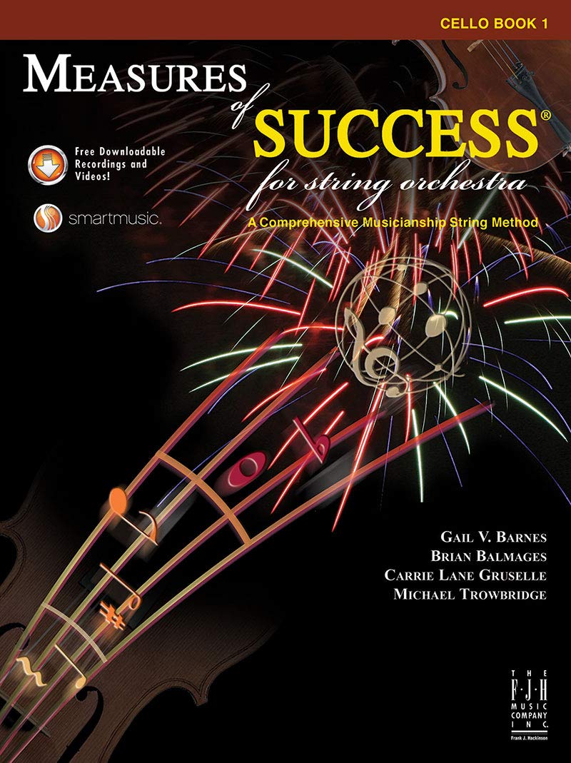 Measures of Success for String OrchestraCello Book 1,Used