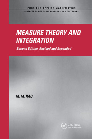 Measure Theory And Integration: Revised And Expanded (Chapman & Hall/Crc Pure And Applied Mathematics),Used