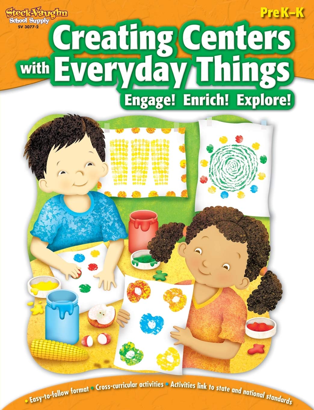 Creating Centers With Everyday Things Reproducible Grades Pre Kk,Used