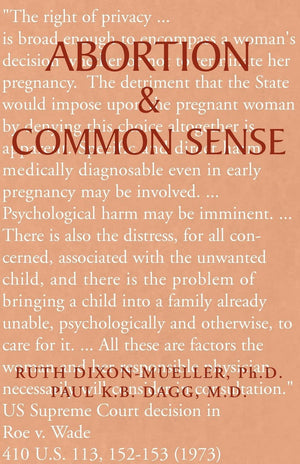 Abortion & Common Sense,New
