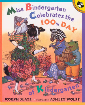 Miss Bindergarten Celebrates the 100th Day of Kindergarten (Picture Puffins),Used