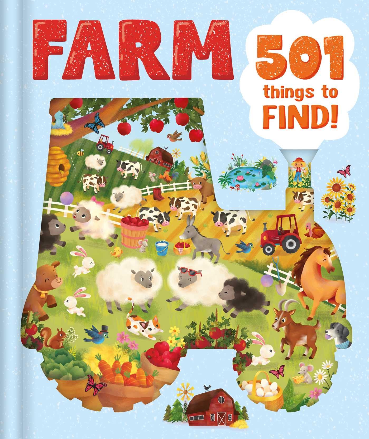 Farm  501 Things to Find!: Search & Find Book for ages 4 & Up,New