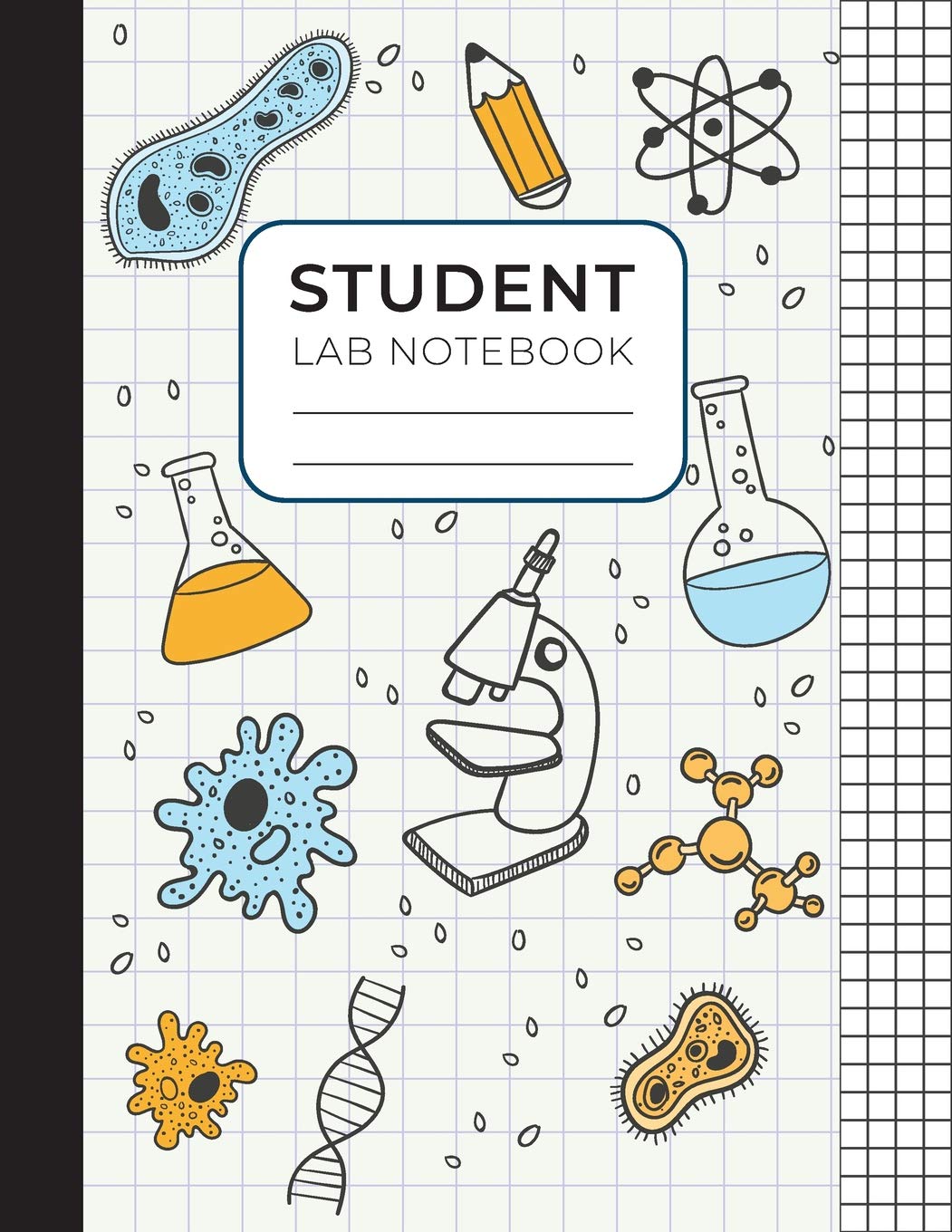 Student Lab Notebook: Scientific and Research Laboratory Notebook For School  Graph Composition Notebook,Used