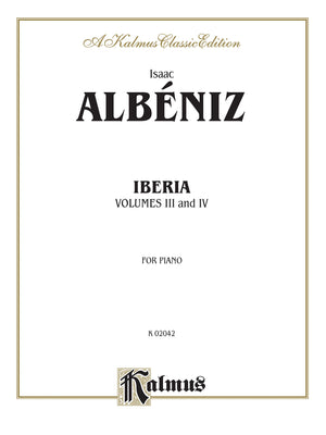 Iberia, Vol 3 & 4 (Kalmus Edition, Vol 3 & 4),Used