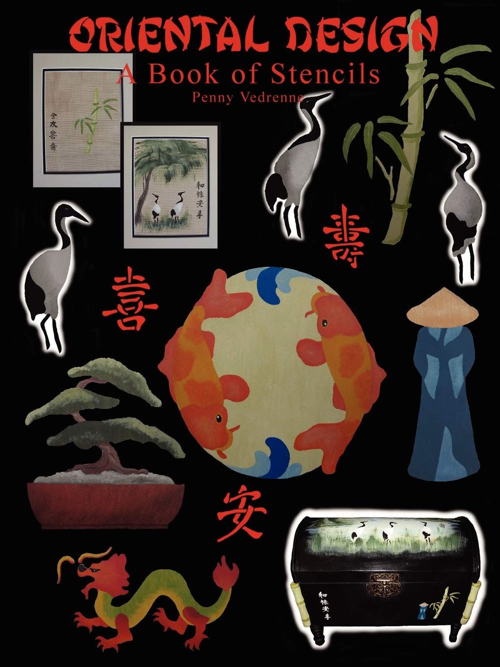 Oriental Designs: A Book of Stencils,Used