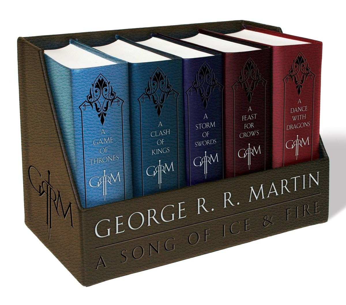 A Game of Thrones / A Clash of Kings / A Storm of Swords / A Feast for Crows / A Dance with Dragons (Song of Ice and Fire Series,Used