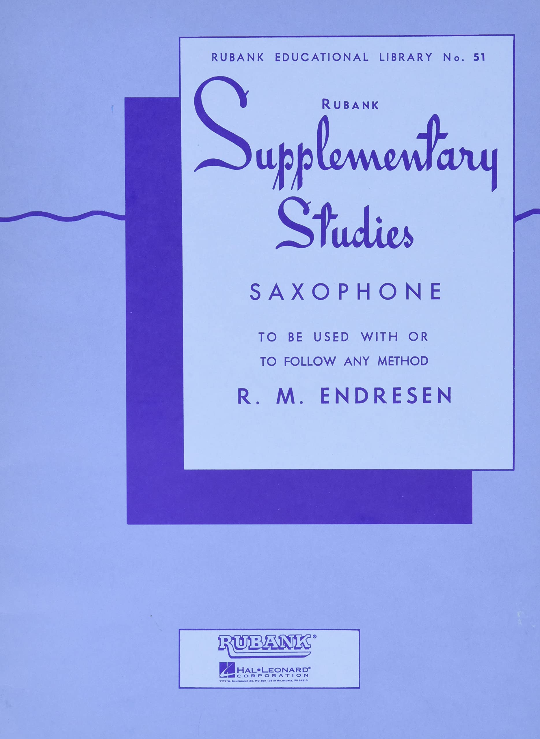 Supplementary Studies: Saxophone,Used
