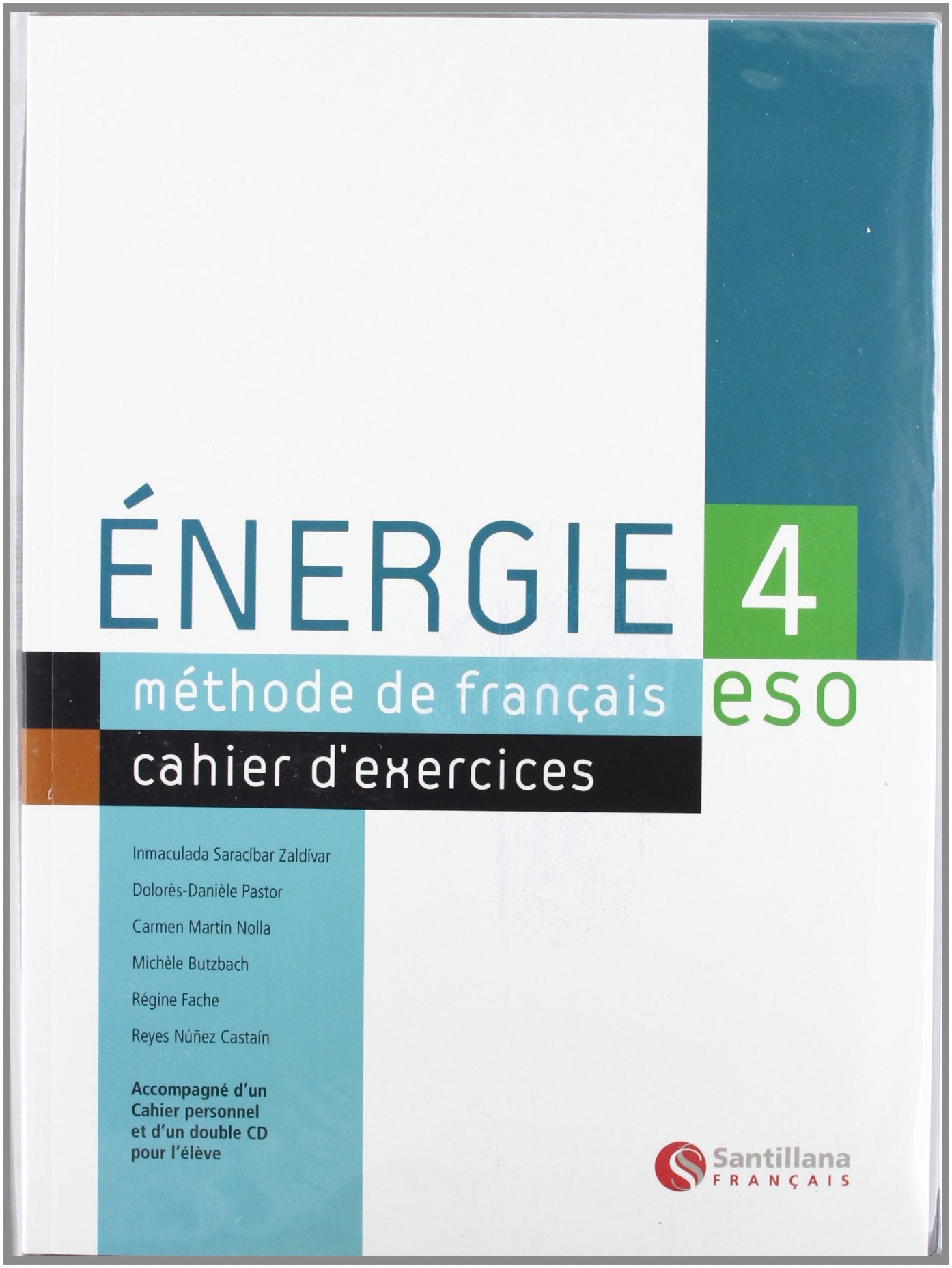 Energie 4: Cahier D'Exercices (Spanish Edition),Used