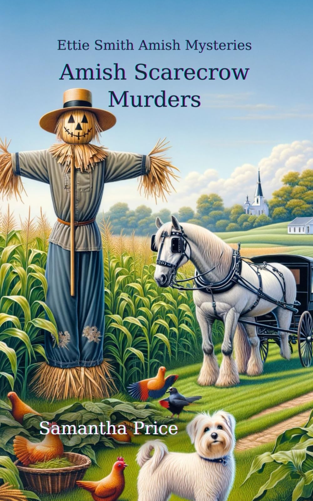 Amish Scarecrow Murders (Ettie Smith Amish Mysteries),Used
