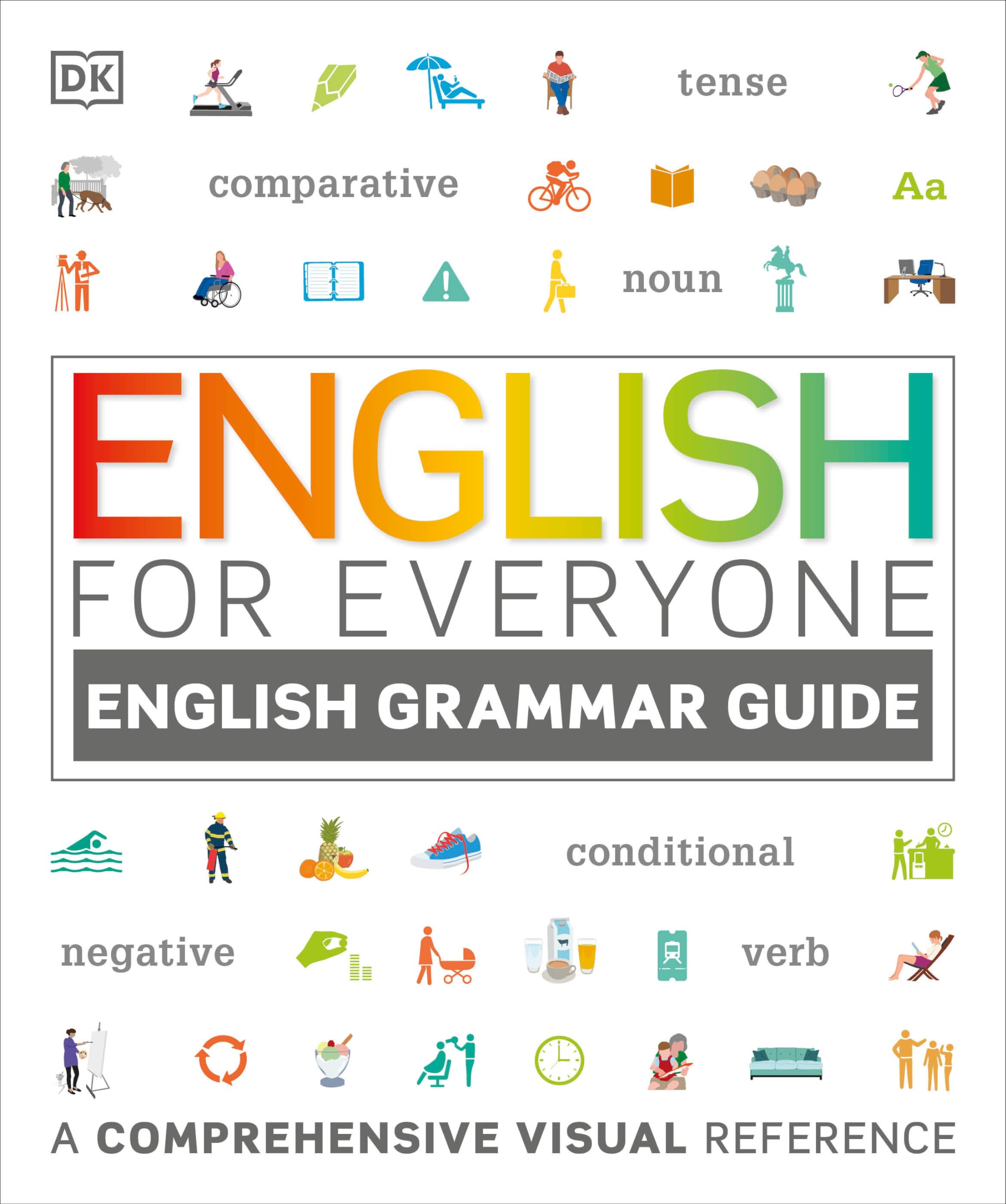 English for Everyone: English Grammar Guide: An ESL Beginner Reference Guide to English Grammar Rules,Used